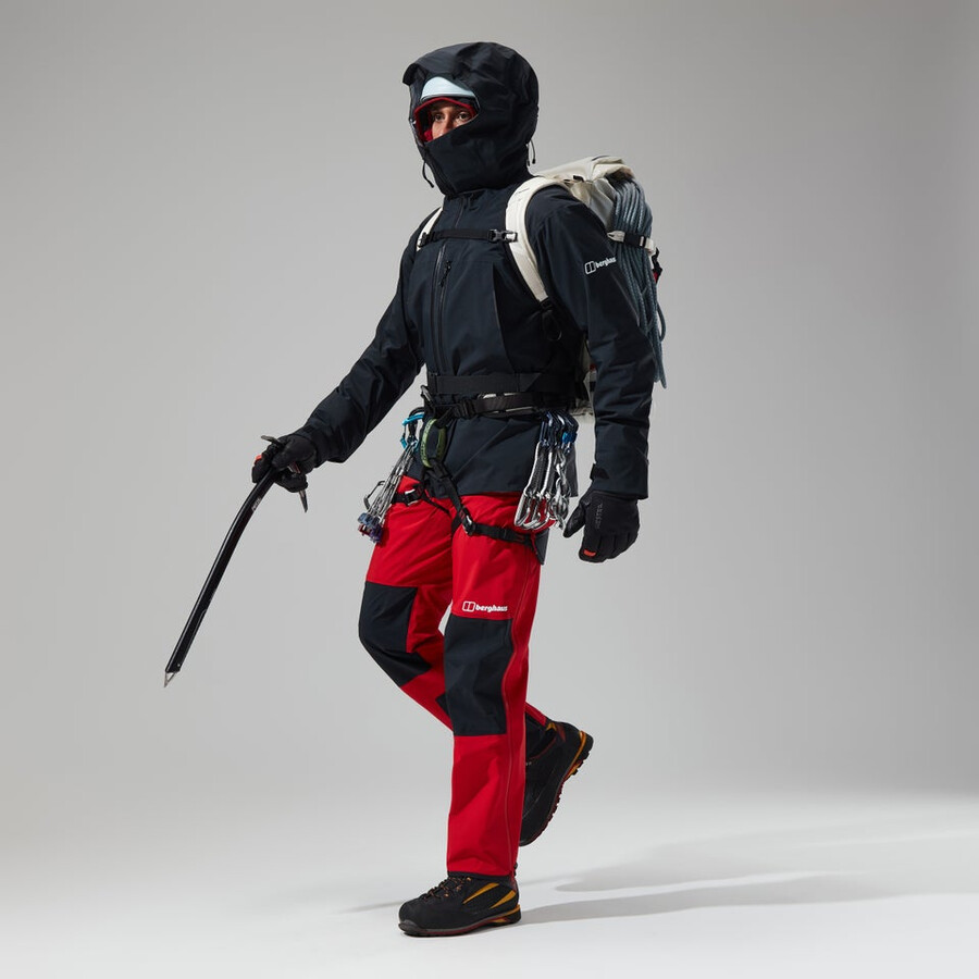 mens mtn seeker gore-tex pant - redblack berghaus