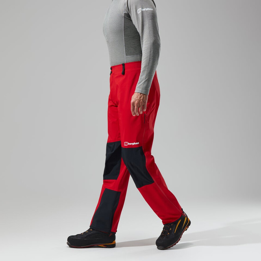 mens mtn seeker gore-tex pant - redblack berghaus
