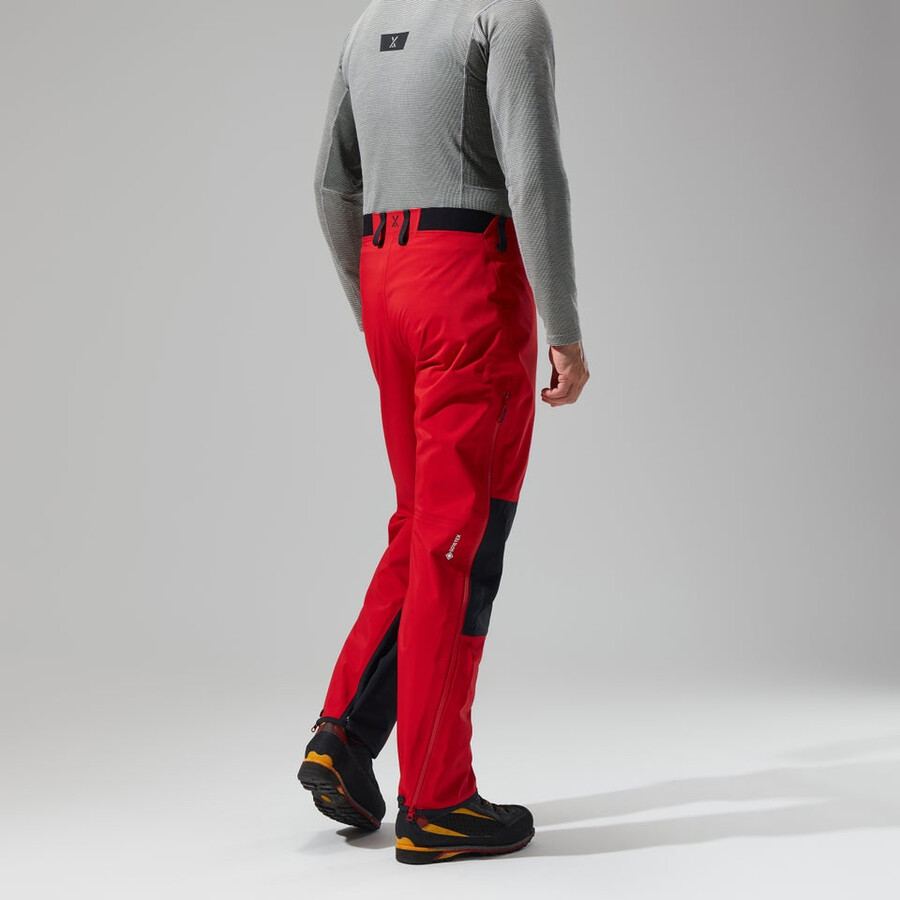 mens mtn seeker gore-tex pant - redblack berghaus