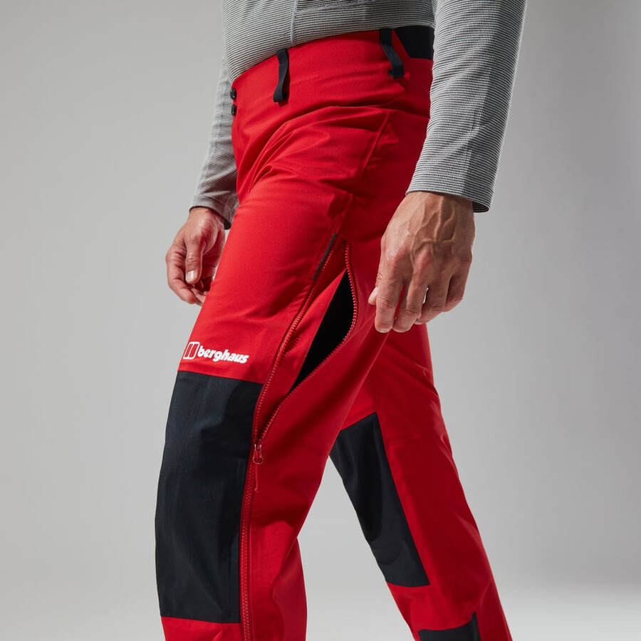 mens mtn seeker gore-tex pant - redblack berghaus