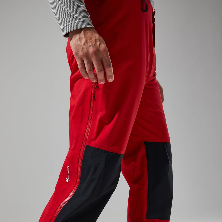 mens mtn seeker gore-tex pant - redblack berghaus