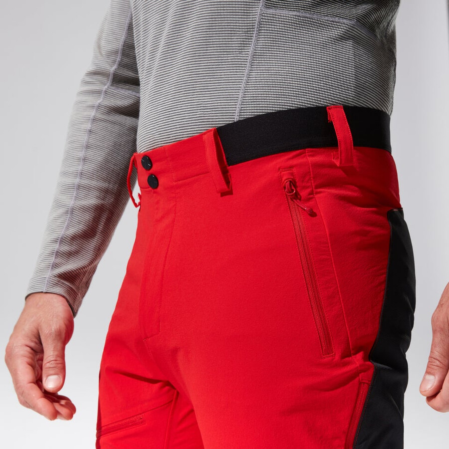 mens mtn guide alpine pant - redblack berghaus