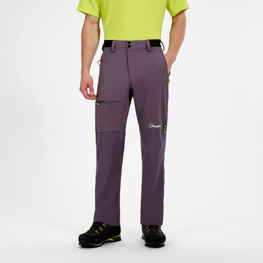 mens mtn guide alpine pant - purple berghaus