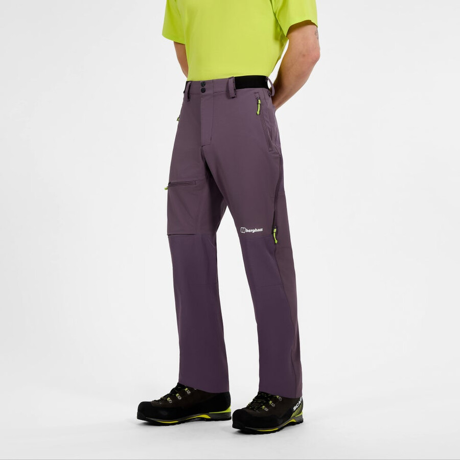 mens mtn guide alpine pant - purple berghaus