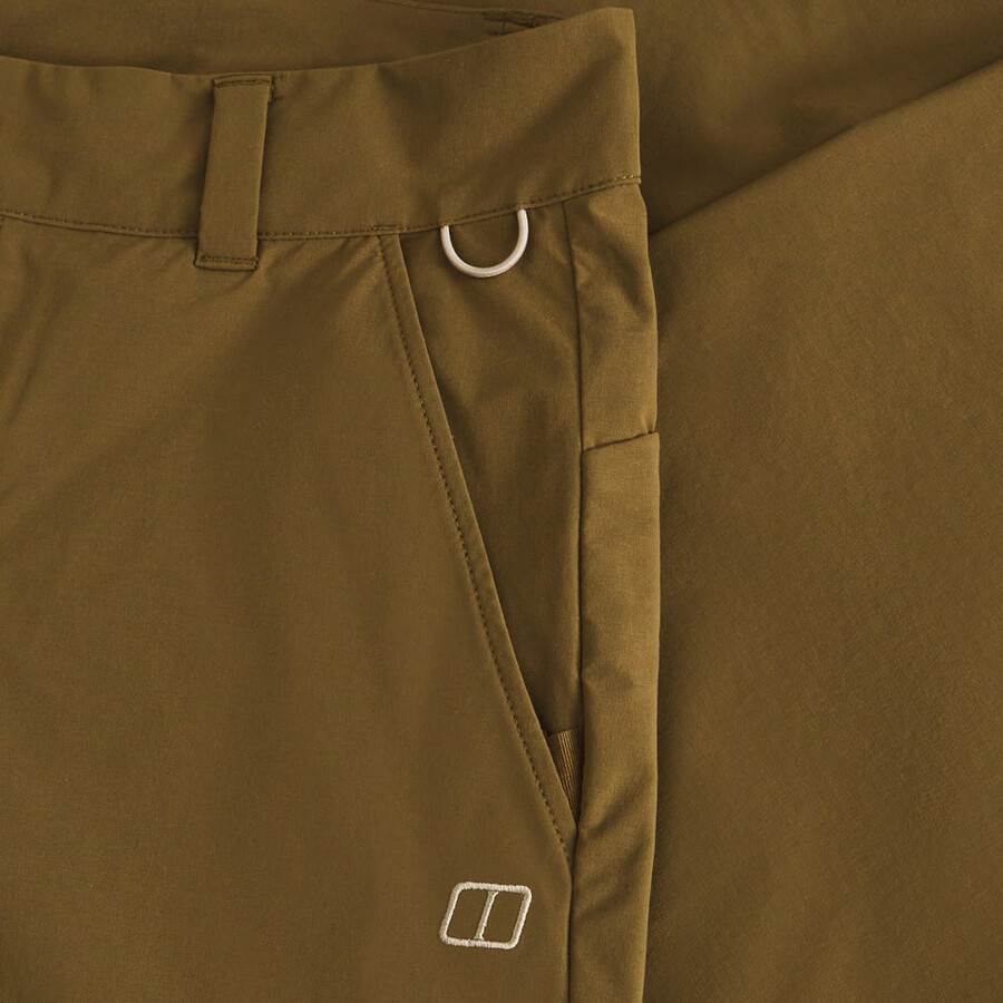 mens everyday straight pant - brown berghaus