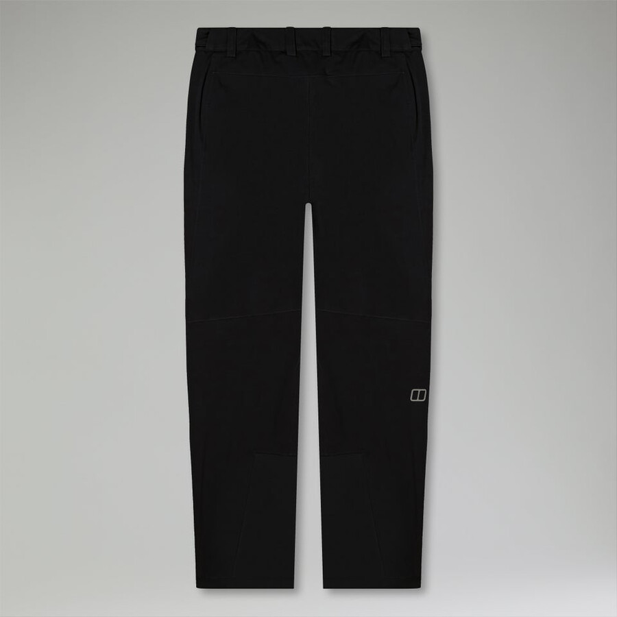 mens ridge-roamer softshell pant - black berghaus