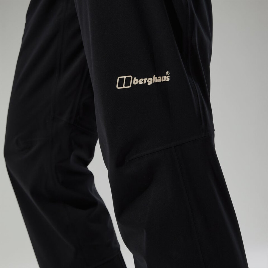 mens ridge-roamer softshell pant - black berghaus
