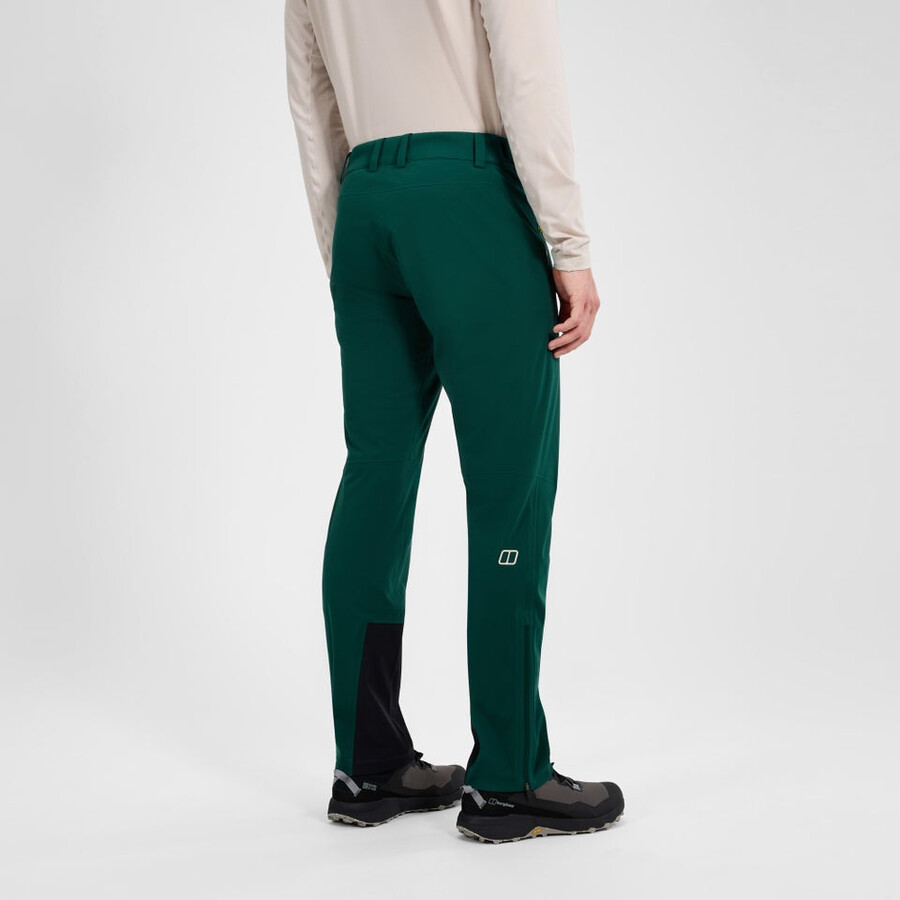 mens ridge-roamer softshell pant - green berghaus