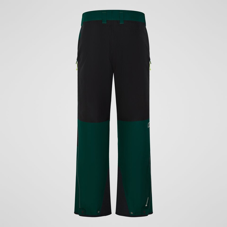 mens ridge-seeker waterproof pant black - greenblack berghaus