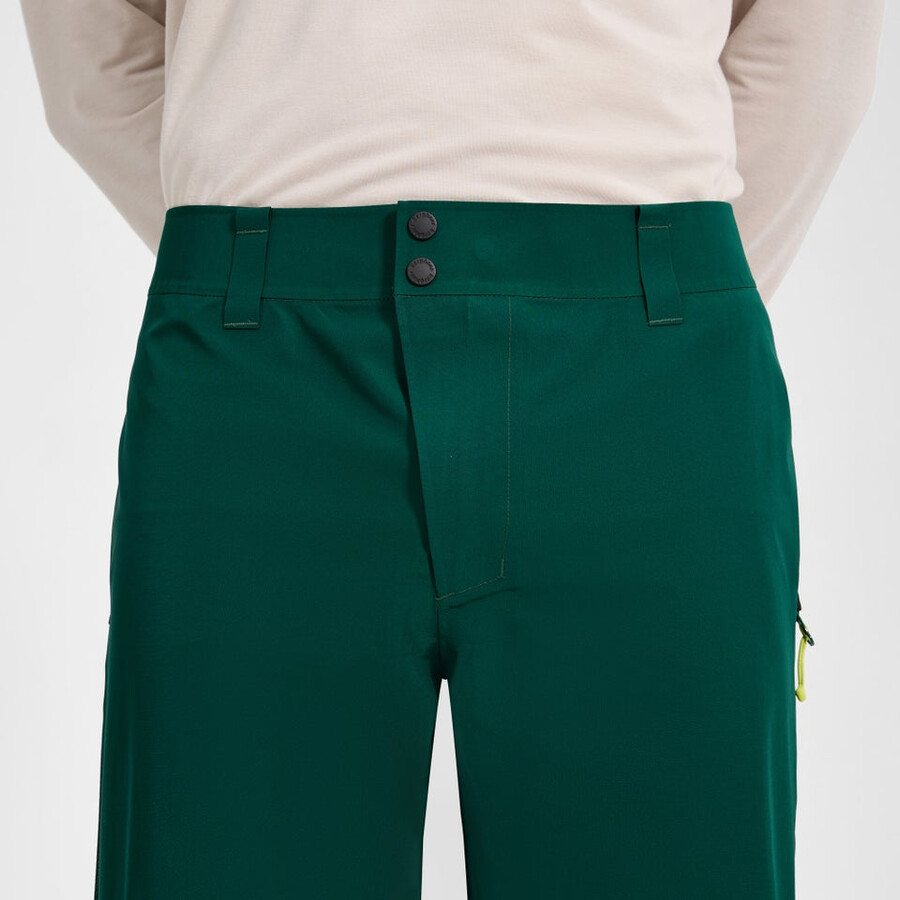mens ridge-seeker waterproof pant black - greenblack berghaus