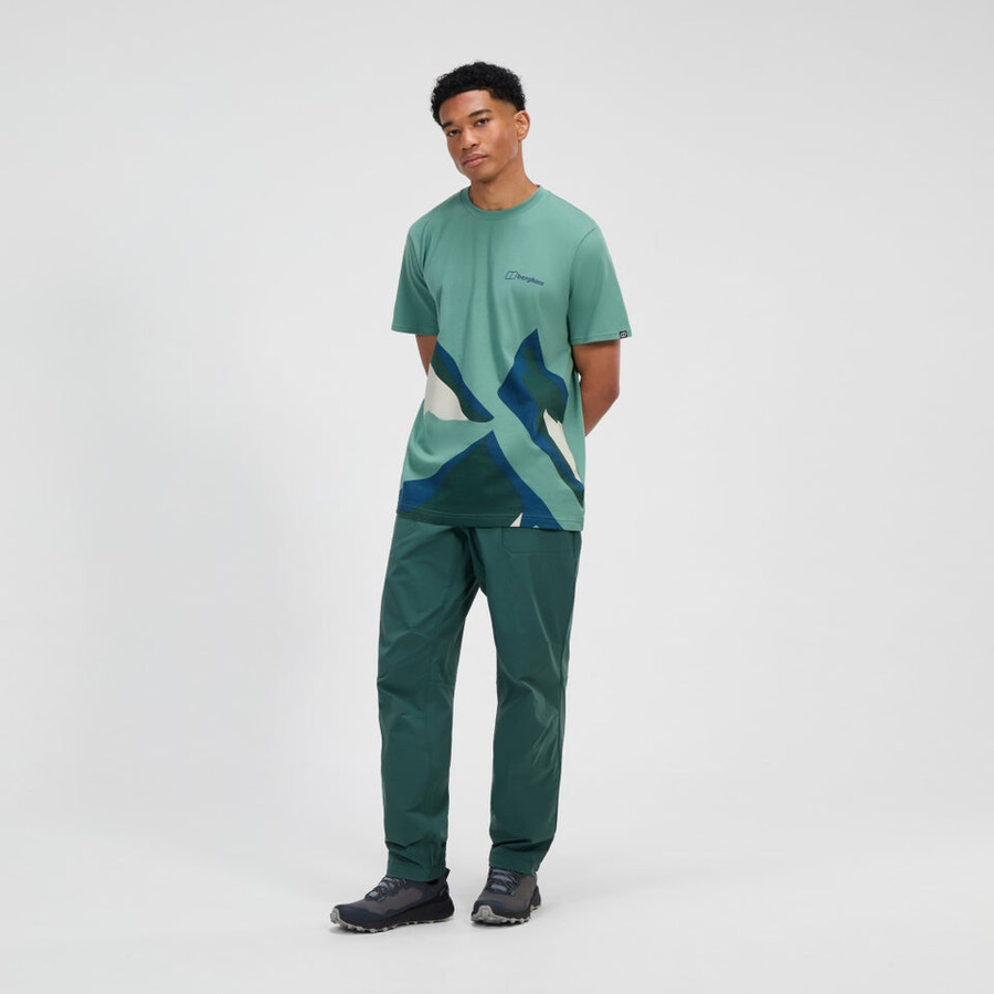mens explorer pant - green berghaus