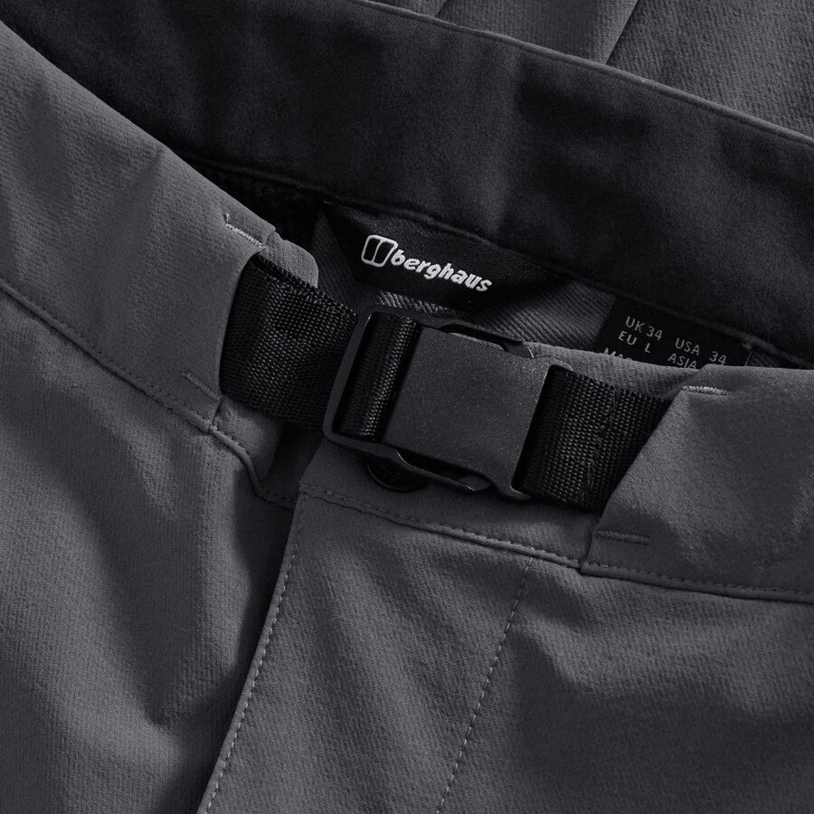 mens trail-explorer zip off pant - grey berghaus