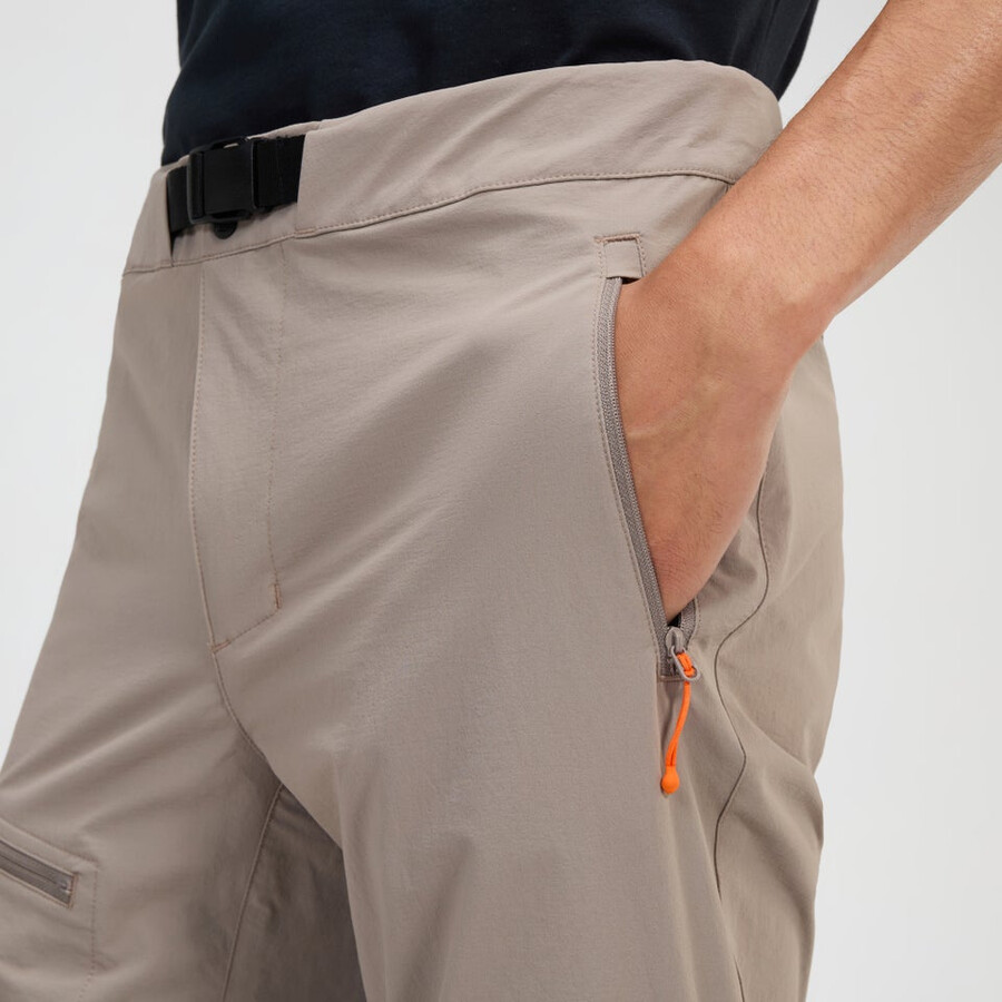 mens trail-explorer zip off pant - natural berghaus