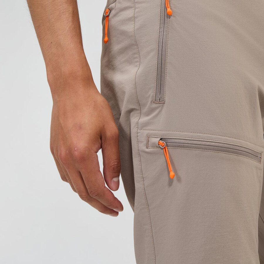mens trail-explorer zip off pant - natural berghaus