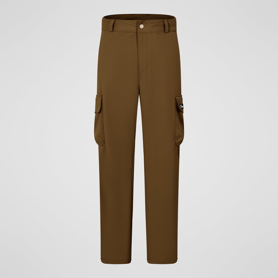 mens everyday cargo pant - brown berghaus