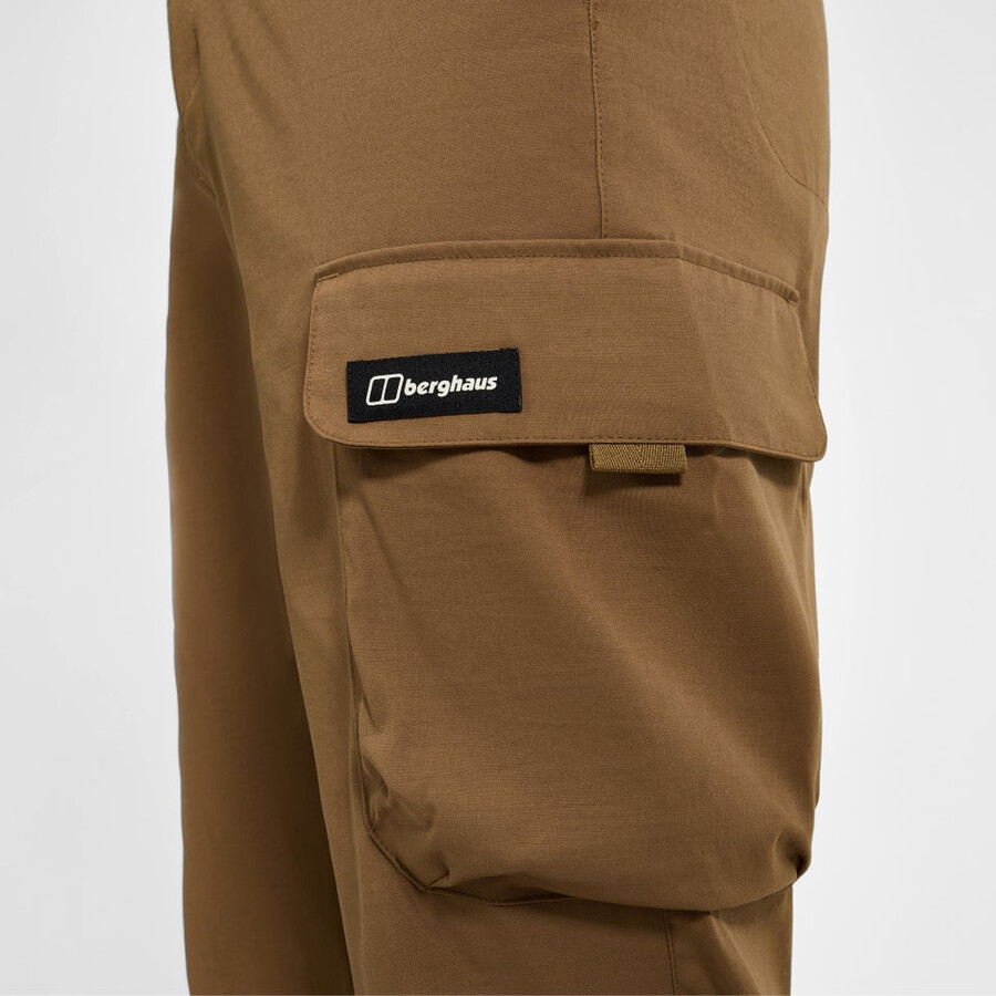 mens everyday cargo pant - brown berghaus