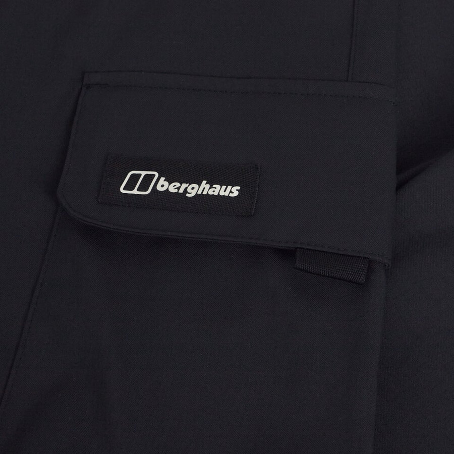 mens everyday cargo pant - black berghaus