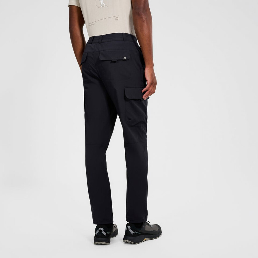 mens everyday cargo pant - black berghaus