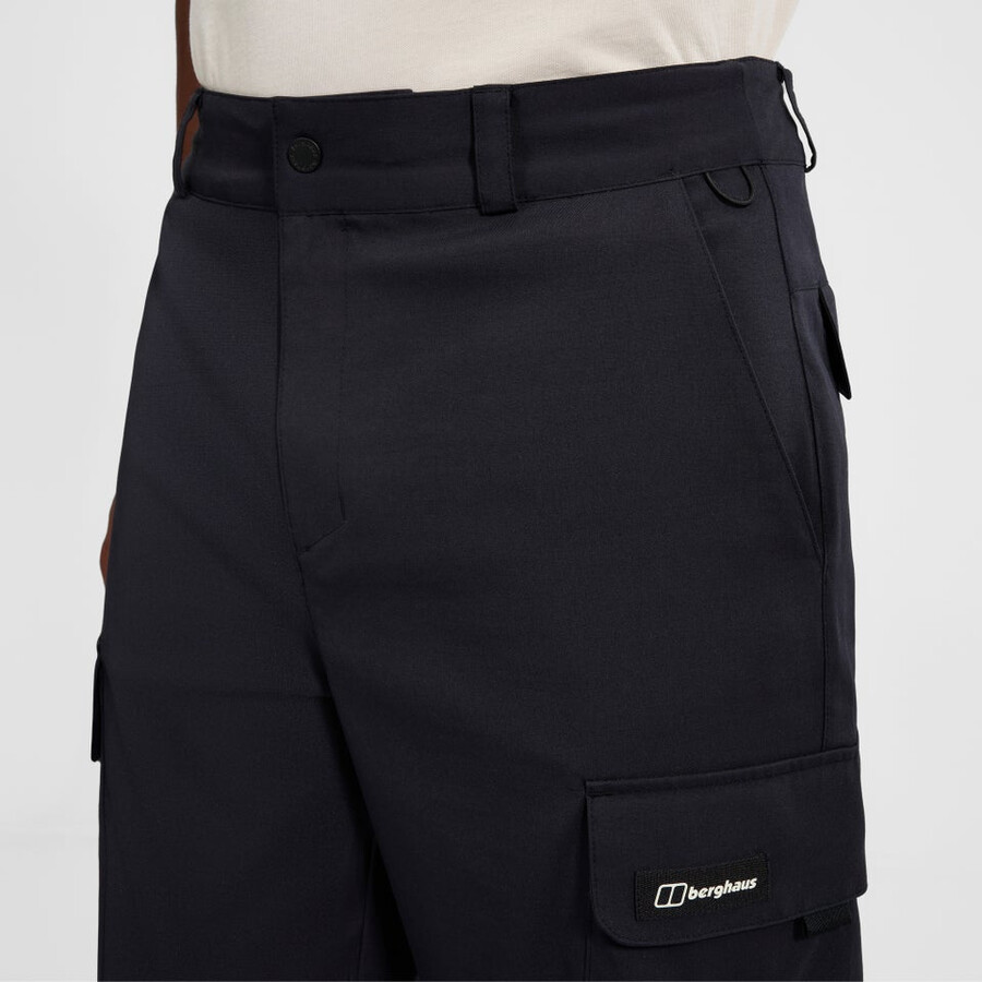 mens everyday cargo pant - black berghaus