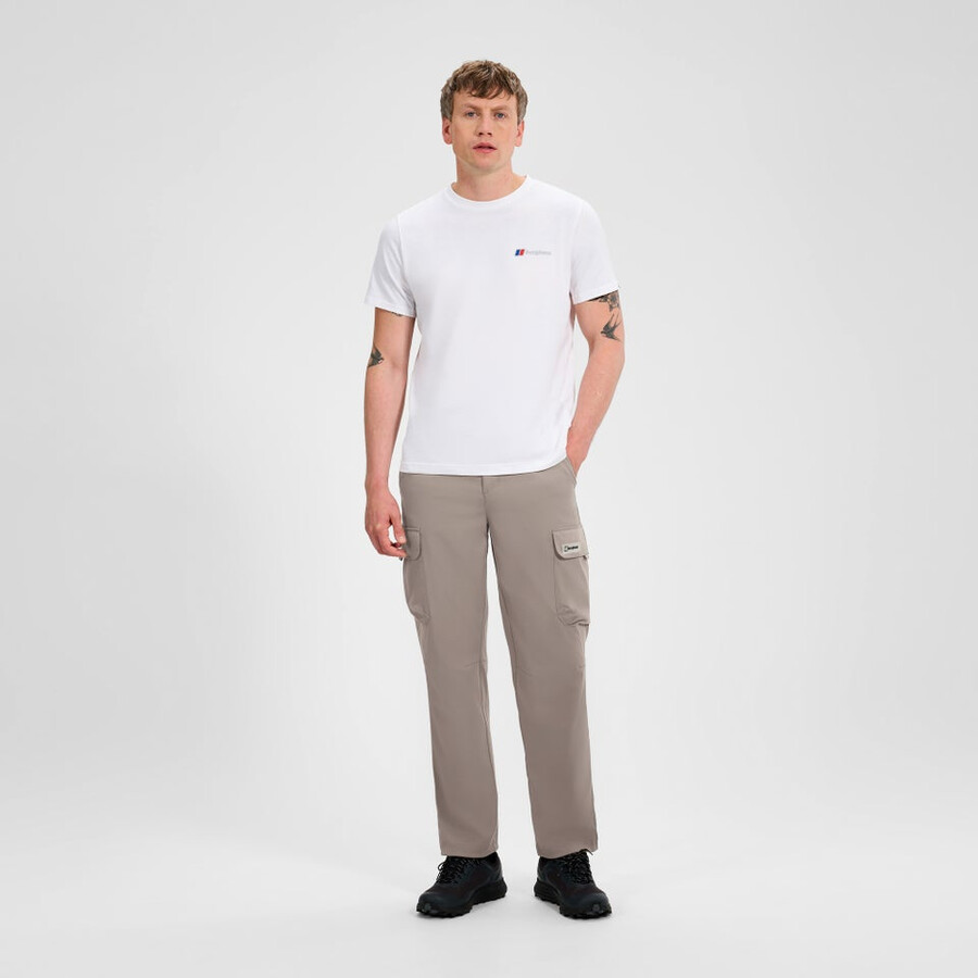 mens everyday cargo pant - natural berghaus