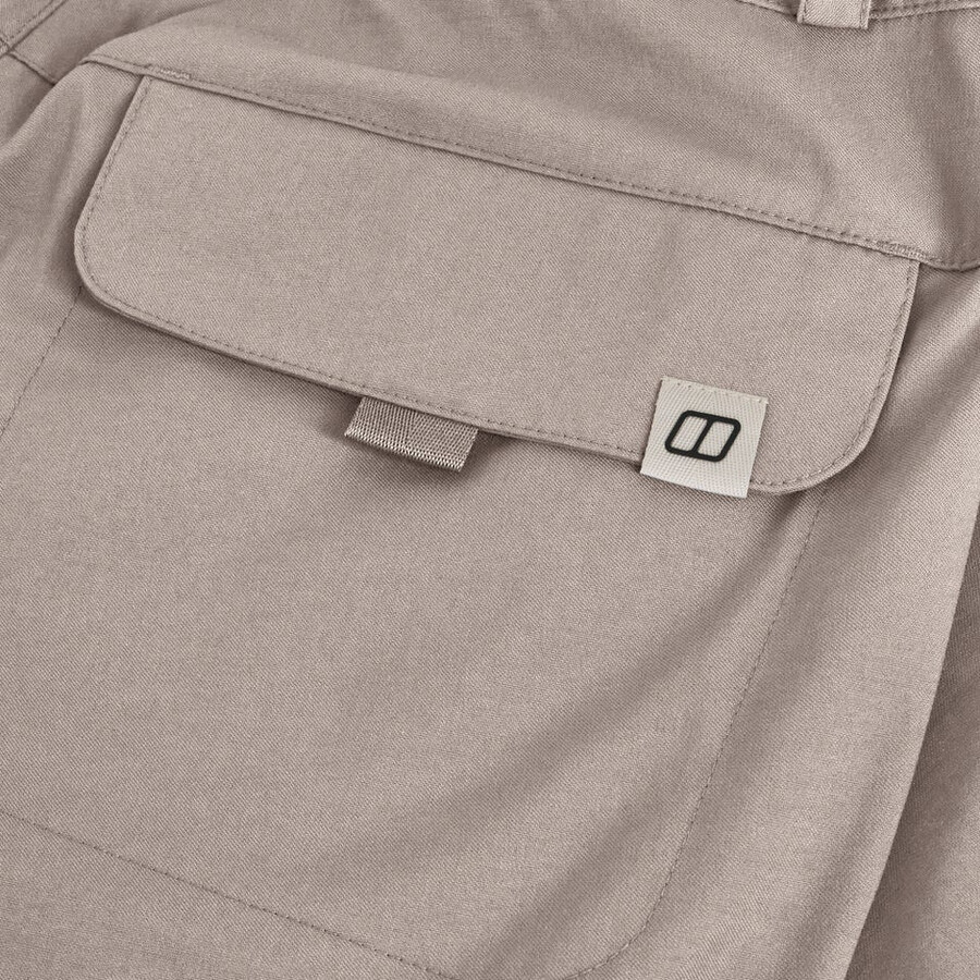 mens everyday cargo pant - natural berghaus