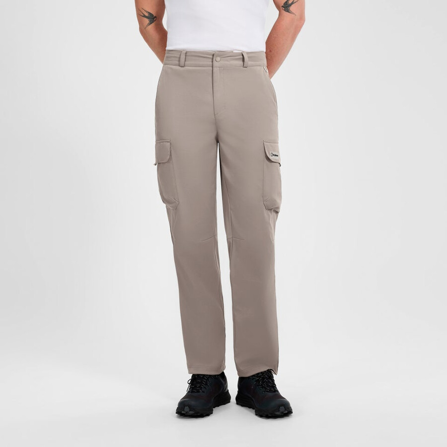 mens everyday cargo pant - natural berghaus