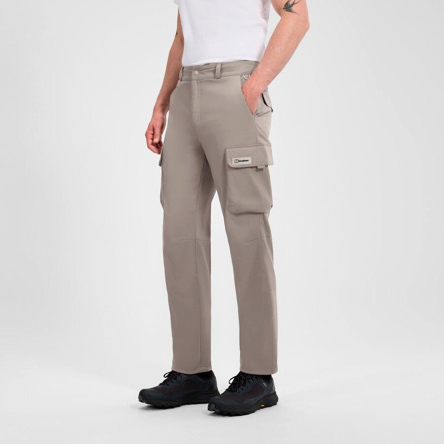 mens everyday cargo pant - natural berghaus