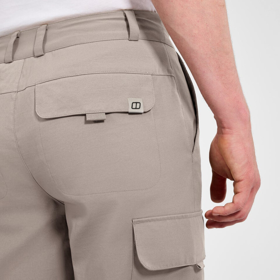 mens everyday cargo pant - natural berghaus