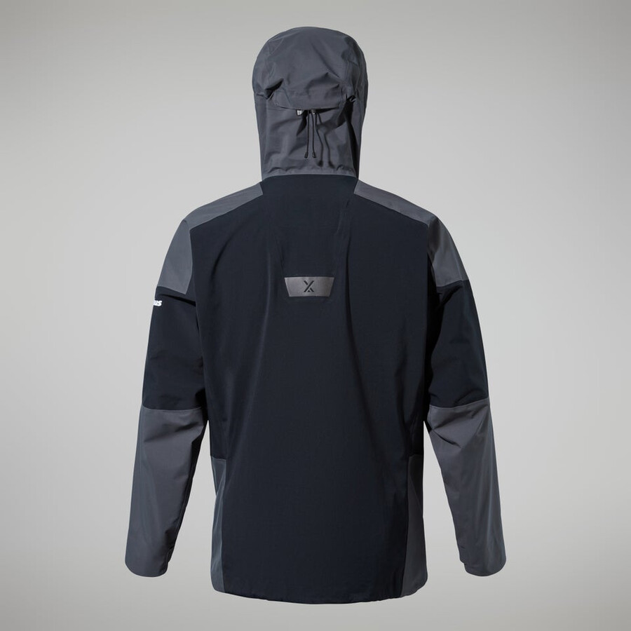 mens mtn guide gore-tex pro jacket - greyblack berghaus