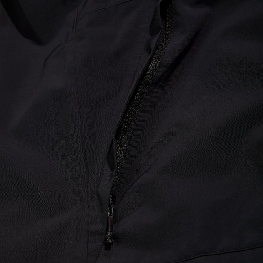 mens woodwalk waterproof jacket black berghaus
