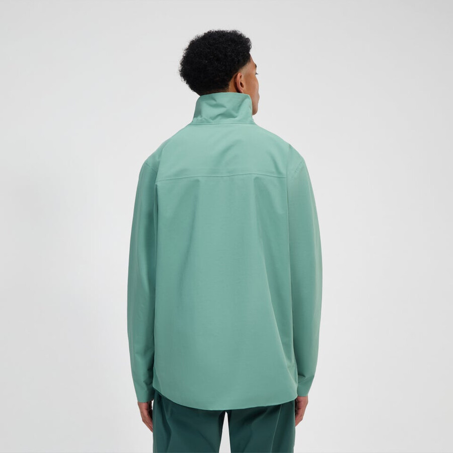 mens woodwalk waterproof jacket - green berghaus