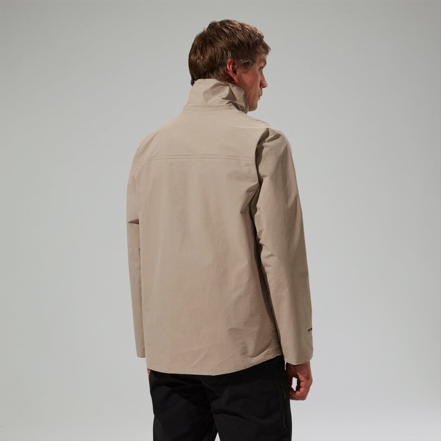 mens woodwalk waterproof jacket - grey berghaus