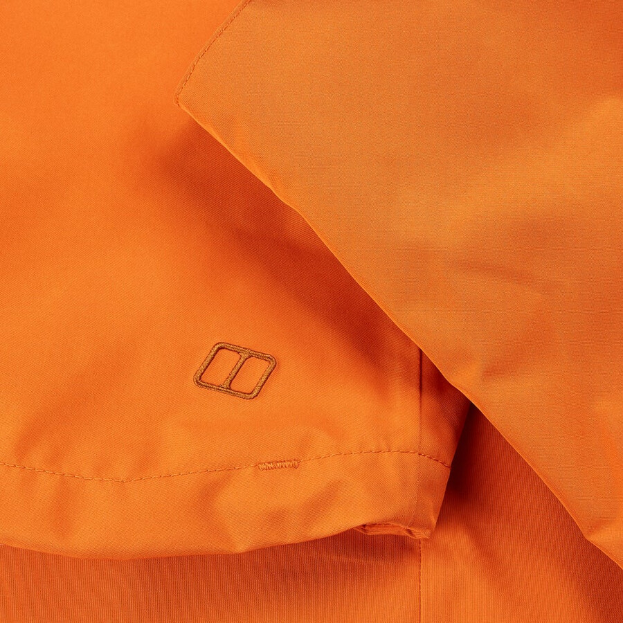 mens bramblfell interactive gore-tex waterproof jacket - orange berghaus
