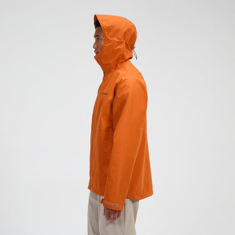 mens bramblfell interactive gore-tex waterproof jacket - orange berghaus
