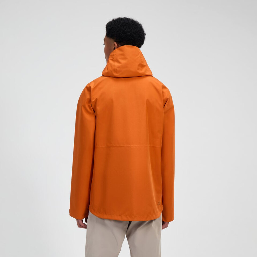 mens bramblfell interactive gore-tex waterproof jacket - orange berghaus