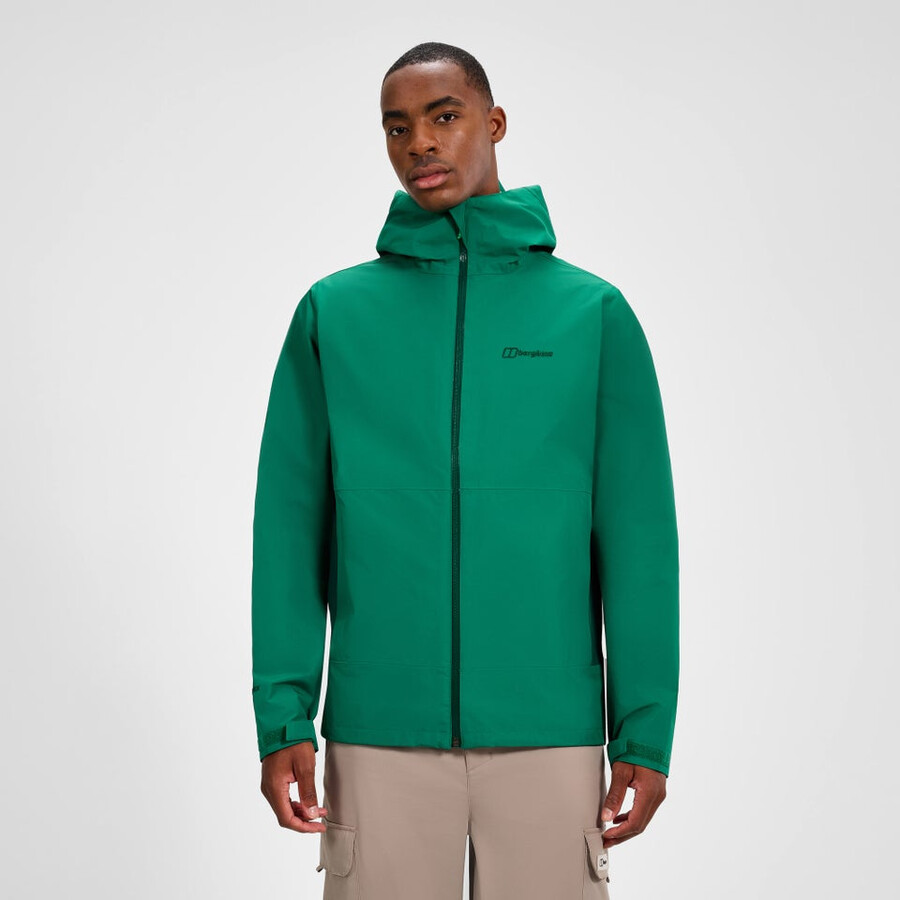 mens bramblfell interactive gore-tex waterproof jacket - green berghaus