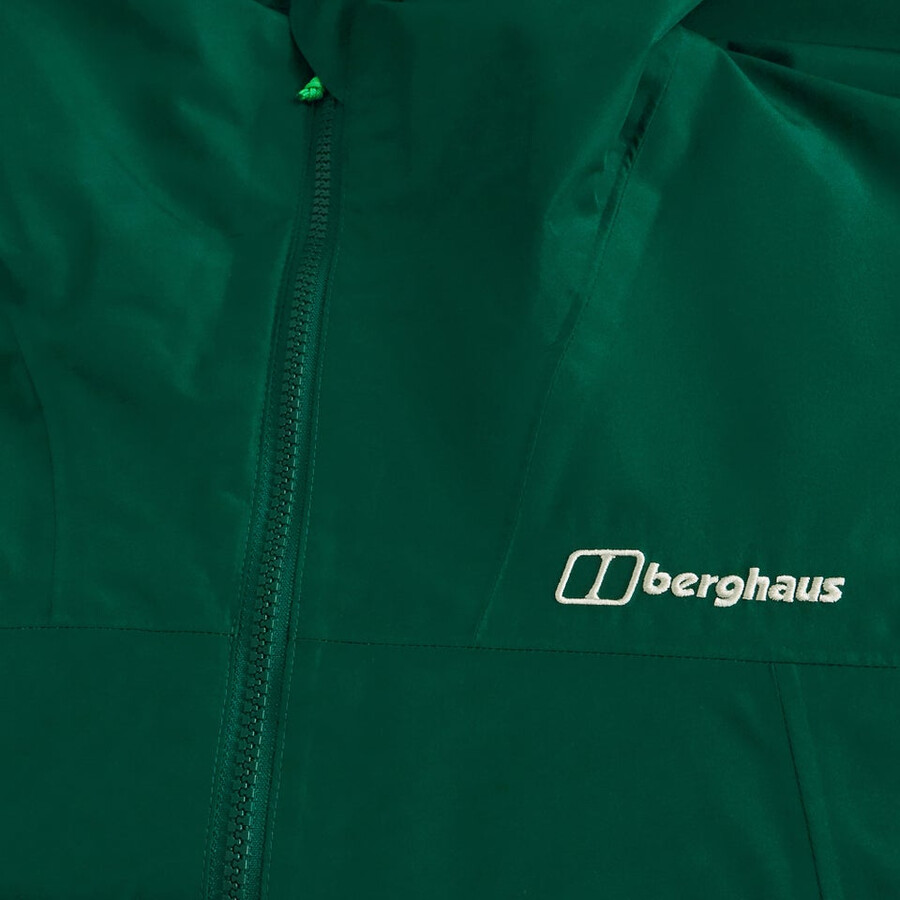mens deluge pro 3.0 insulated jacket - green berghaus