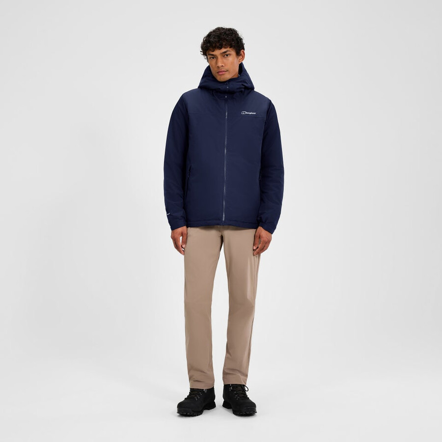 mens deluge pro 3.0 insulated jacket - blue berghaus