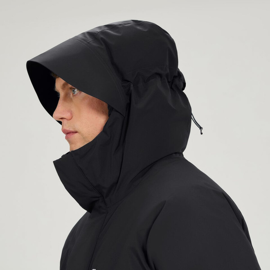 mens fernly gore-tex down parka - black berghaus
