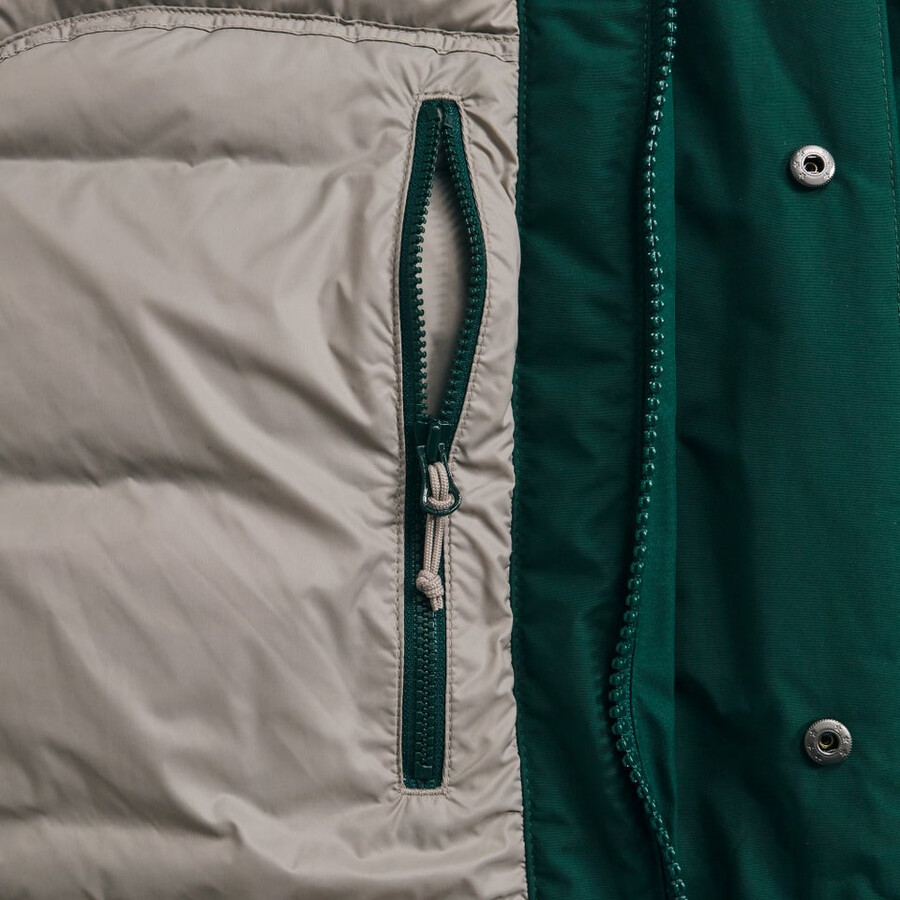 mens fernly gore-tex down parka - green berghaus