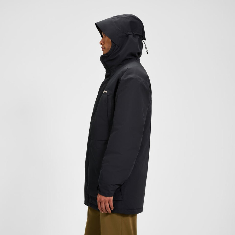 mens wansbeck insulated parka - black berghaus