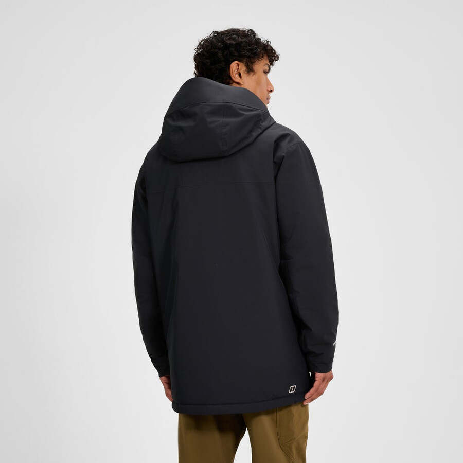 mens wansbeck insulated parka - black berghaus