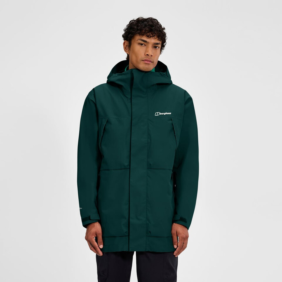mens wansbeck insulated parka - green berghaus