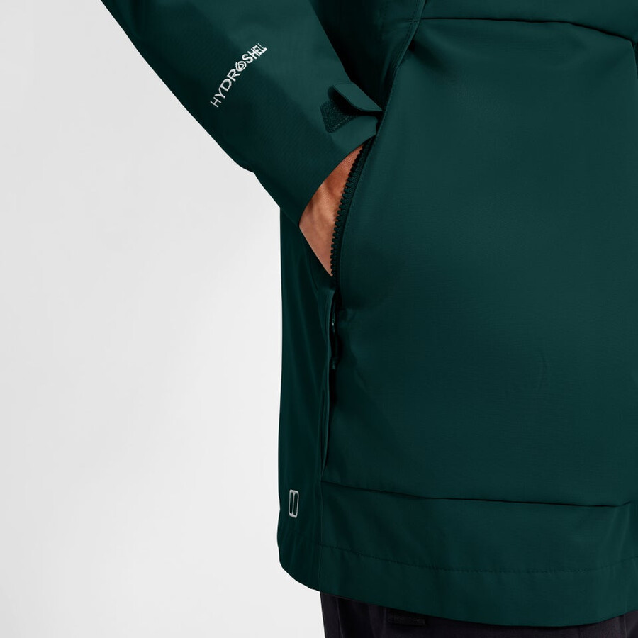 mens wansbeck insulated parka - green berghaus