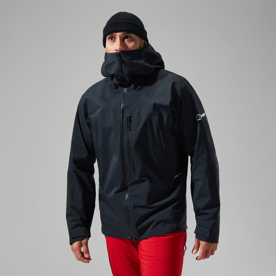 mens mtn seeker gore-tex jacket - black berghaus