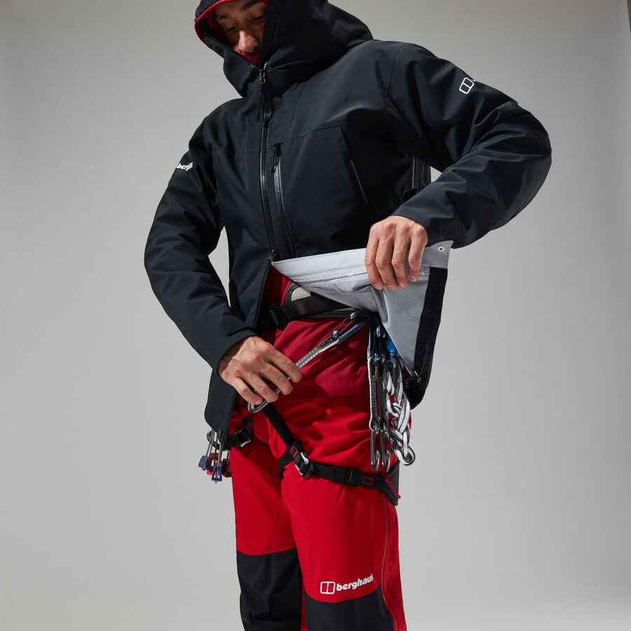 mens mtn seeker gore-tex jacket - black berghaus