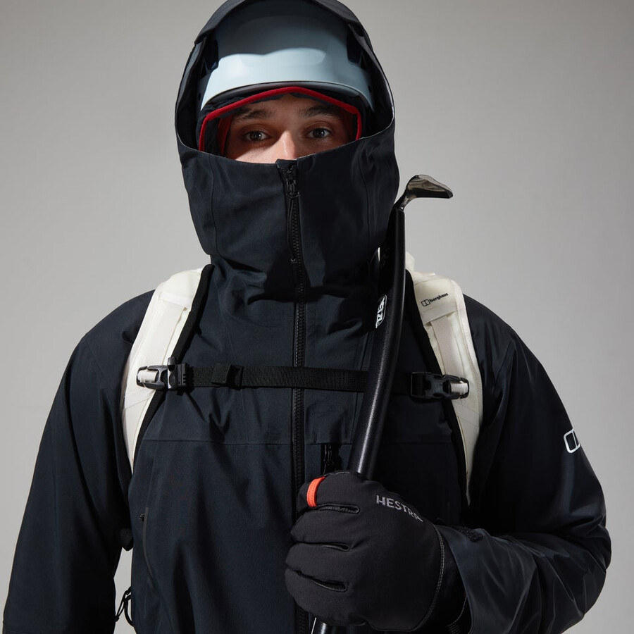 mens mtn seeker gore-tex jacket - black berghaus