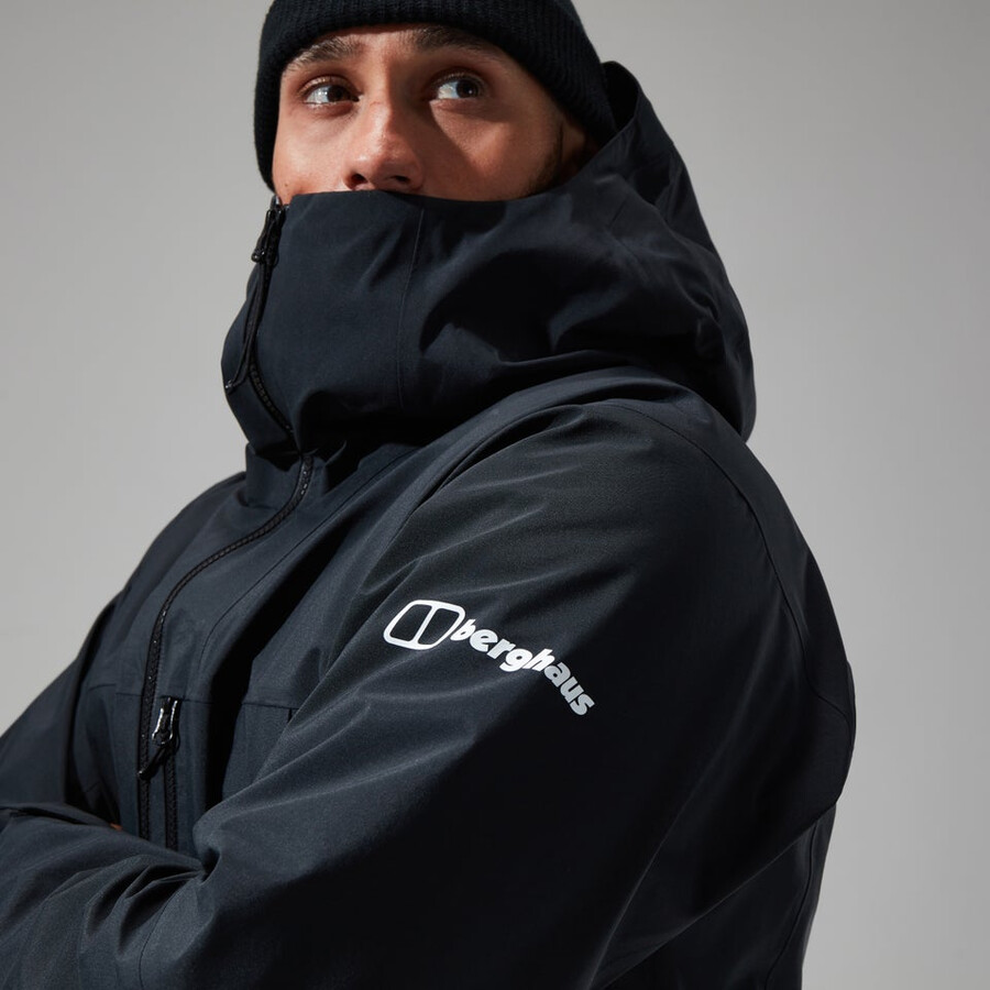 mens mtn seeker gore-tex jacket - black berghaus
