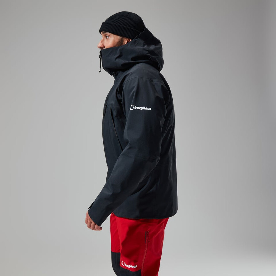mens mtn seeker gore-tex jacket - black berghaus