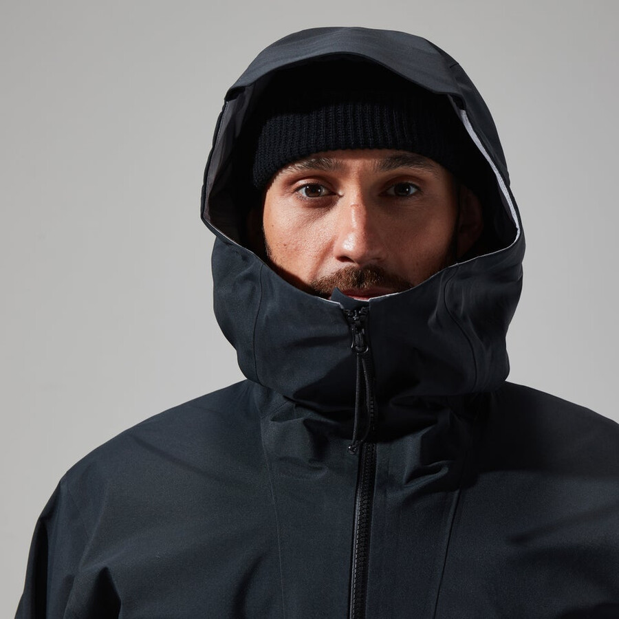 mens mtn seeker gore-tex jacket - black berghaus